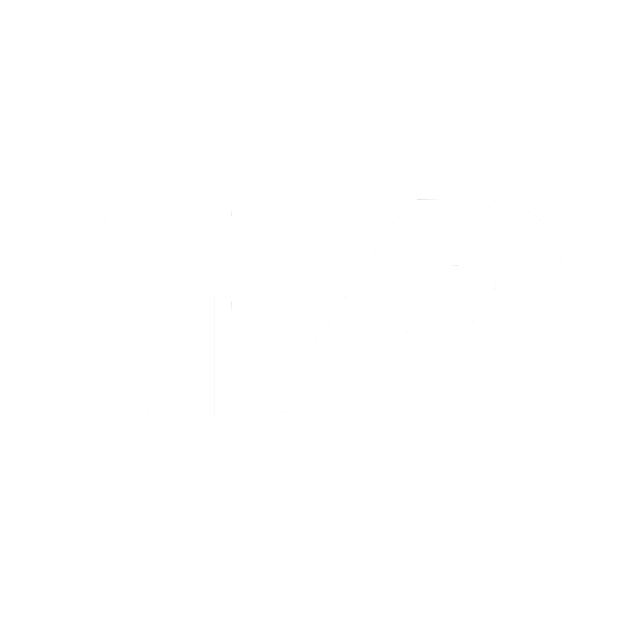 White YVR Logo